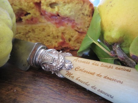 Déclinaisons de cake au fruit et au safran selon la saison